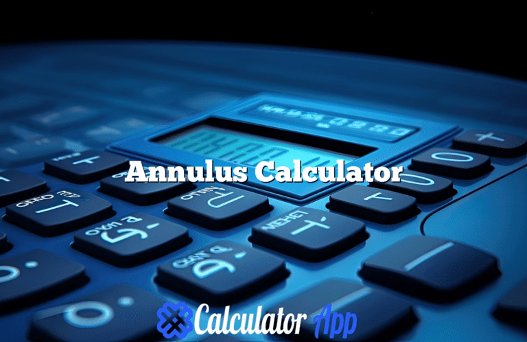 Annulus Calculator